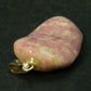 Rosaline Zoisite!! Rare Polished Thulite Silver Pendant From Norway - 1.2"