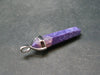 Rare High-Quality Charoite Pendant From Russia - 1.8" - 5.2 Grams