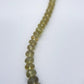 Natural Chrysoberyl, Gemstone Beaded Necklace, Faceted Crystal Strand, Minimalist Jewelry Gift for Her