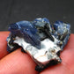 Beautiful Benitoite and Neptunite on Natrolite Cluster From California - 1.4"
