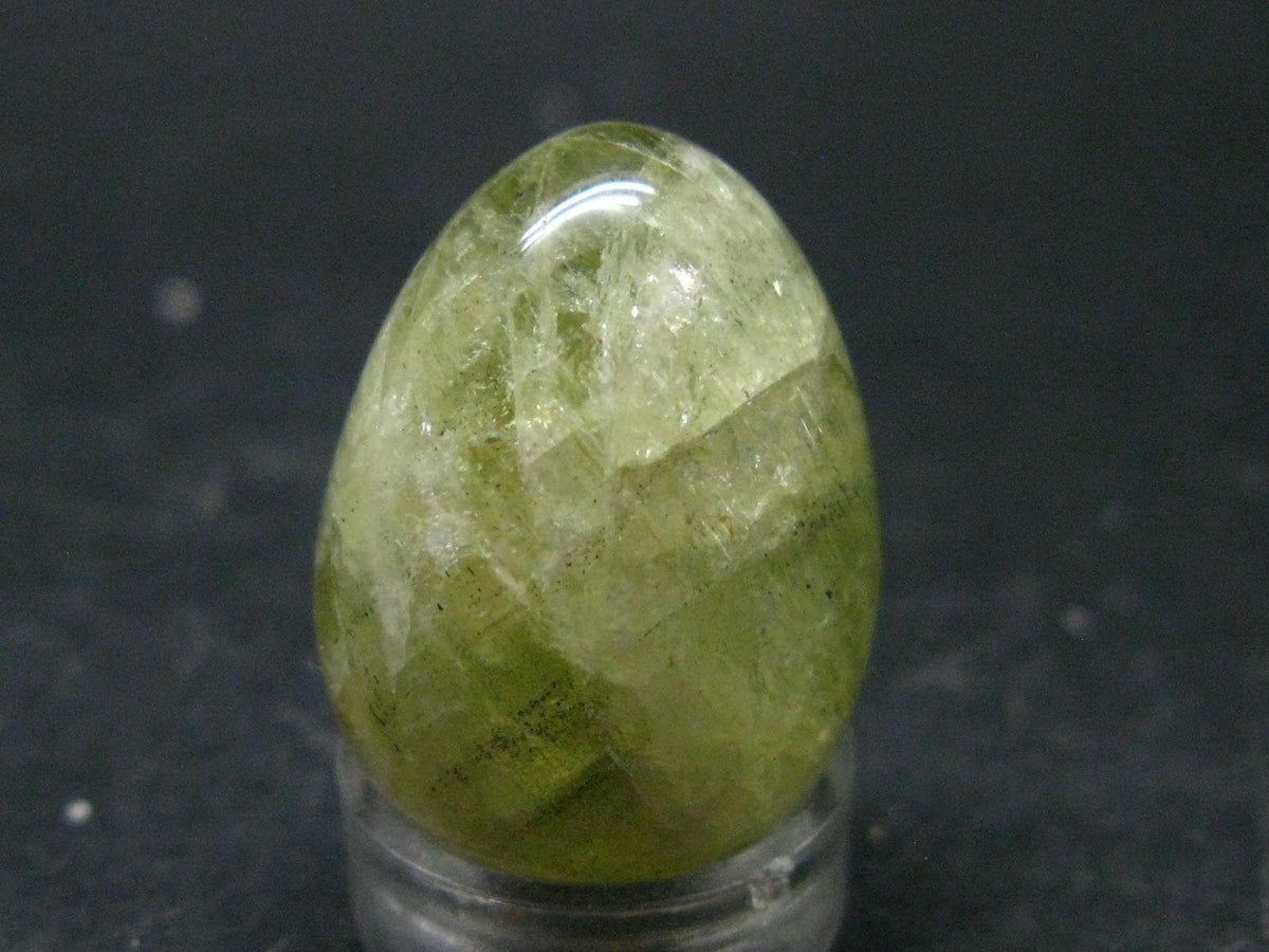 Hiddenite Spodumene Egg from Brazil - 1.0" - 9.19 Grams