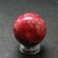 Rare Red Thulite Sphere Ball From Norway - 0.9" - 22.91 Grams