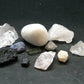 Synergy 12 Set Phenakite Moldavite Natrolite Petalite Danburite Tektite Scolecite Herderite Tanzanite Brookite 83.68 Gr