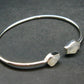 Natural Moonstone Bracelet 925 Sterling Silver - Adjustable