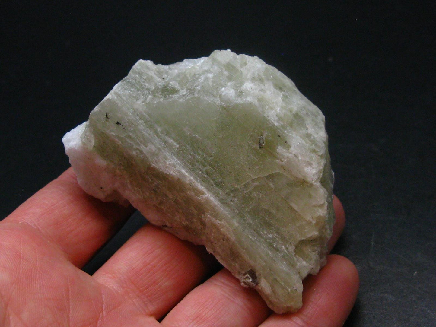 Gem Green Hiddenite Spodumene Crystal From Brazil - 2.4" - 95.10 Grams