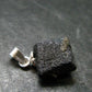 Extremely Rare! Amazing Natural Terminated Brookite Crystal Silver Pendant From Arkansas - 0.7" - 1.43 Grams