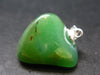 Chrysoprase Silver Pendant From Australia - 0.9" - 4.03 Grams