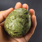 Nice Rare Epidote Egg From Peru - 2.6"