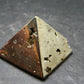 Pyrite Crystallized Pyramid From Peru - 1.3" - 44.08 Grams