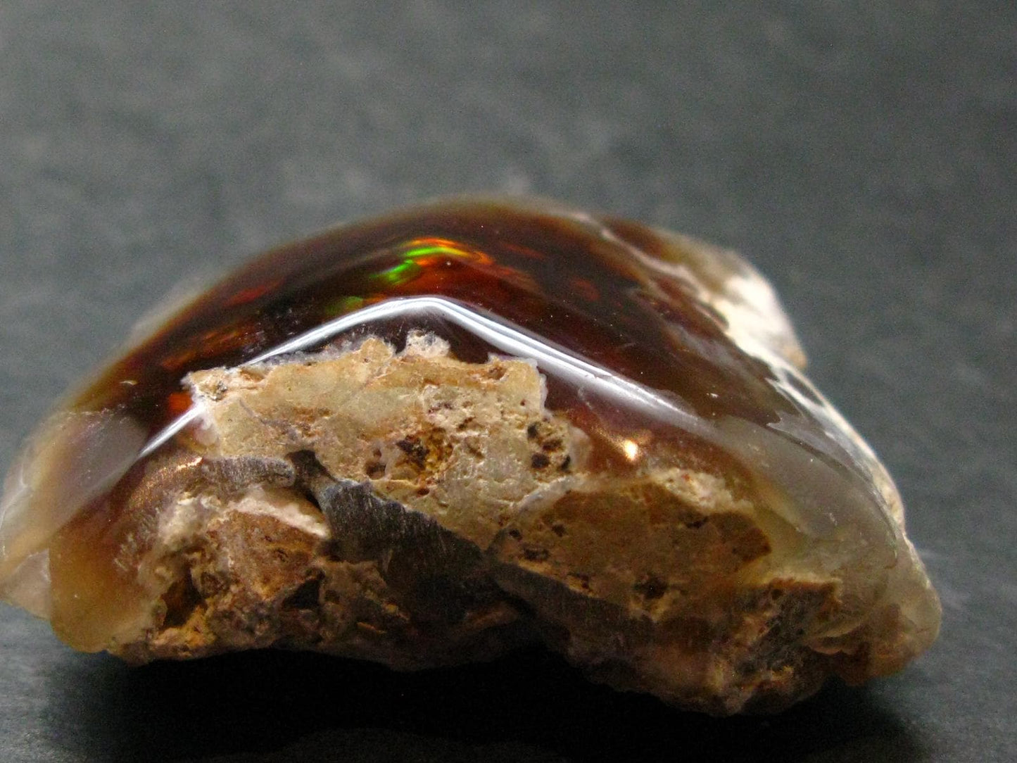 Fire Agate Crystal From Mexico - 1.6" - 25.50 Grams