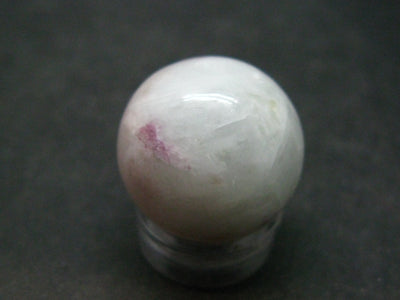 Bicolor Pink Morganite & Blue Aquamarine Sphere Ball From Brazil - 0.8" - 10.3 Grams