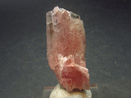 Tanzanite Gem Untreated Pink Crystal From Tanzania - 64.25 Carats - 1.6"