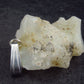 Natural Unpolished Rough Opal With Play of Color 925 Silver Prndant from Ethiopia - 1.0"