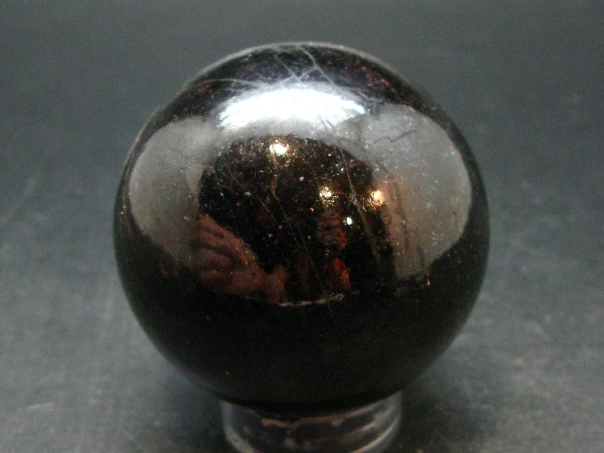 Red Garnet Almandine Sphere Ball From India - 464.26 Grams - 2.4"