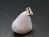 Nice Lilac Amblygonite Crystal Silver Pendant from Brazil - 0.9" - 3.25 Grams