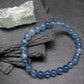 Santa Maria Aquamarine Genuine Bracelet ~ 7 Inches ~ 6mm Round Beads