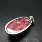 Rare Pink Tugtupite Sterling Silver Pendant From Greenland - 1.4" - 5.31 Grams