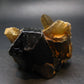 Fine Black Tourmaline and Smoky Quartz Crystal From Namibia - 3.6"