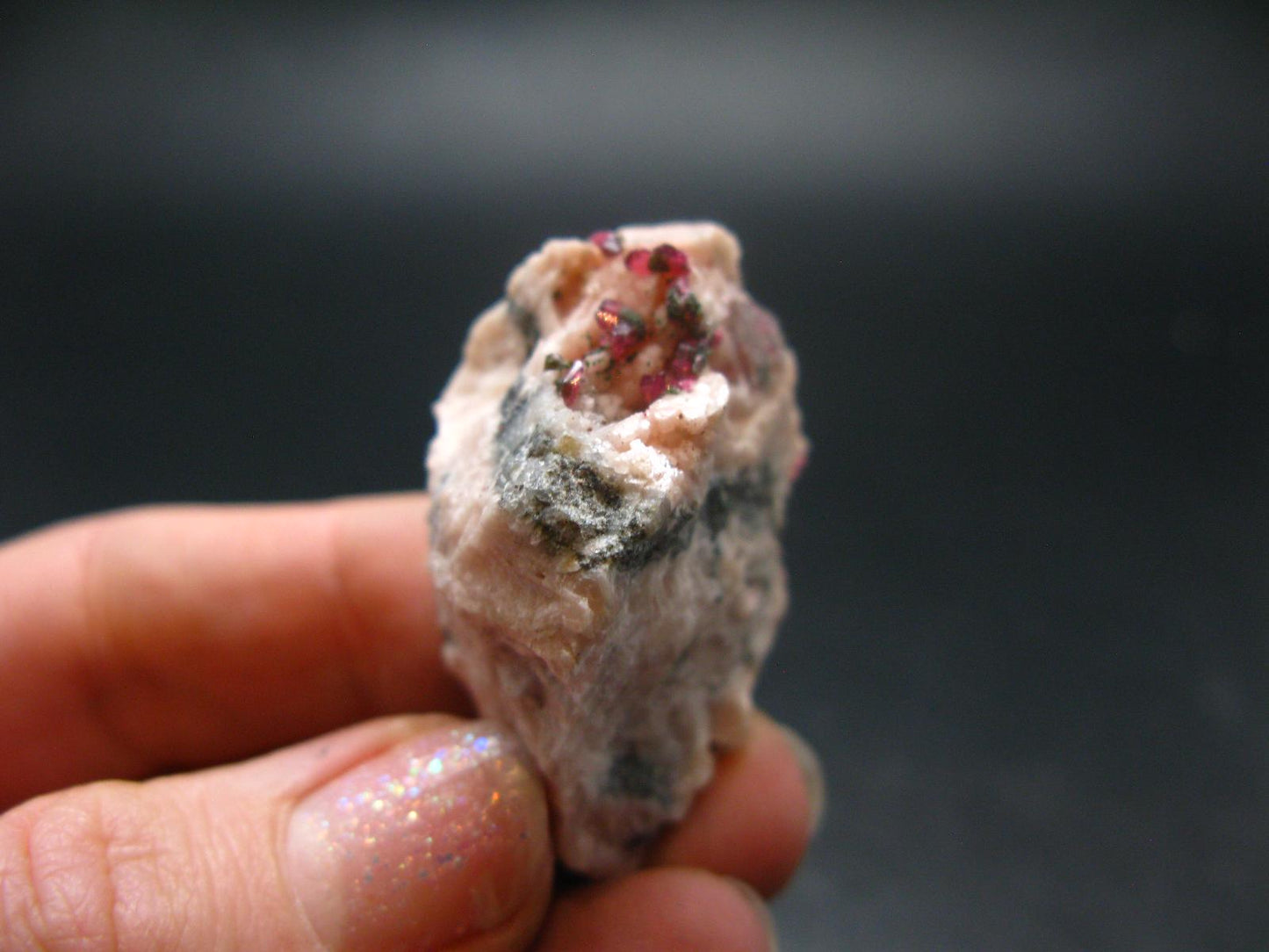 Fine Erythrite Cluster From Morocco - 1.5" - 16.92 Grams