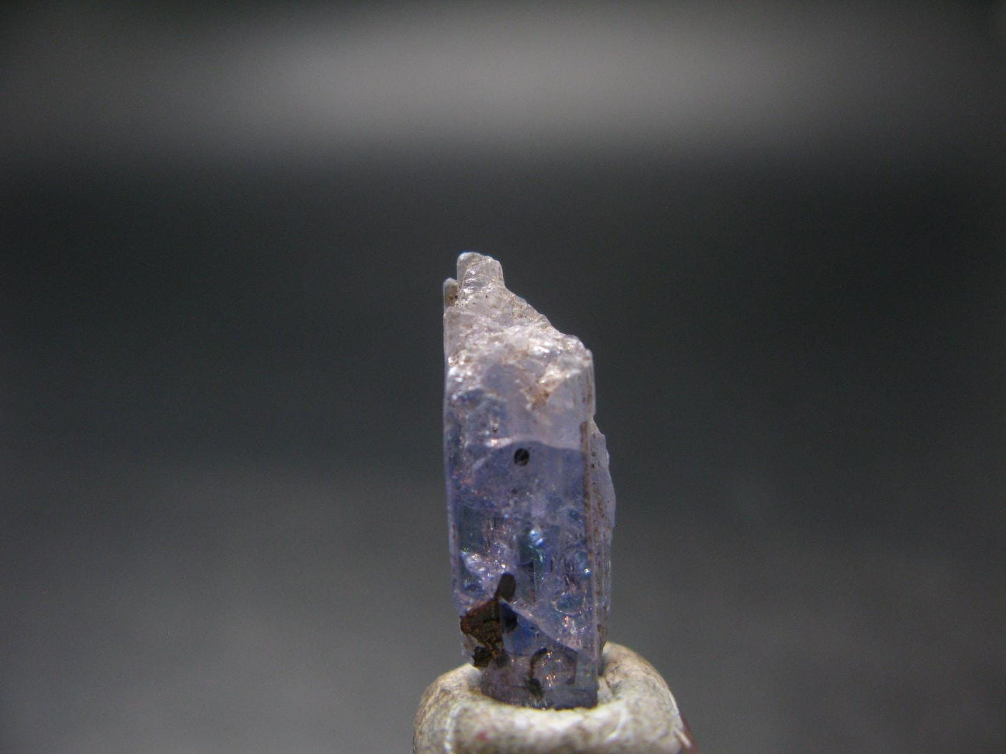 Fine Gem Tanzanite Zoisite Crystal From Tanzania - 7.55 Carats - 0.7"