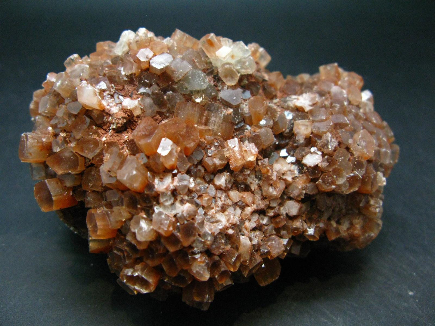 Orange Aragonite Cluster From Morocco - 3.7"
