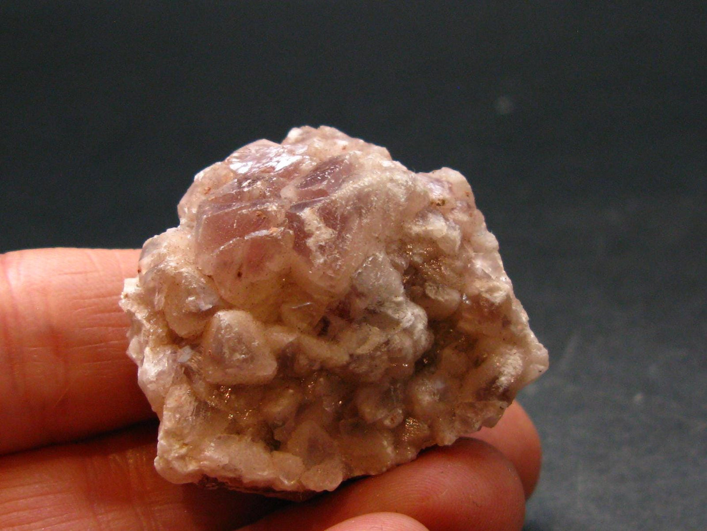 Cobaltocalcite Cobalto Calcite Cluster From Morocco - 1.4"