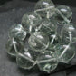 Prasiolite Green Amethyst Genuine Bracelet ~ 7 Inches ~ 17mm Round Beads