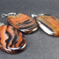 Lot of 3 Natural Agate Pendants - 70.2 Grams