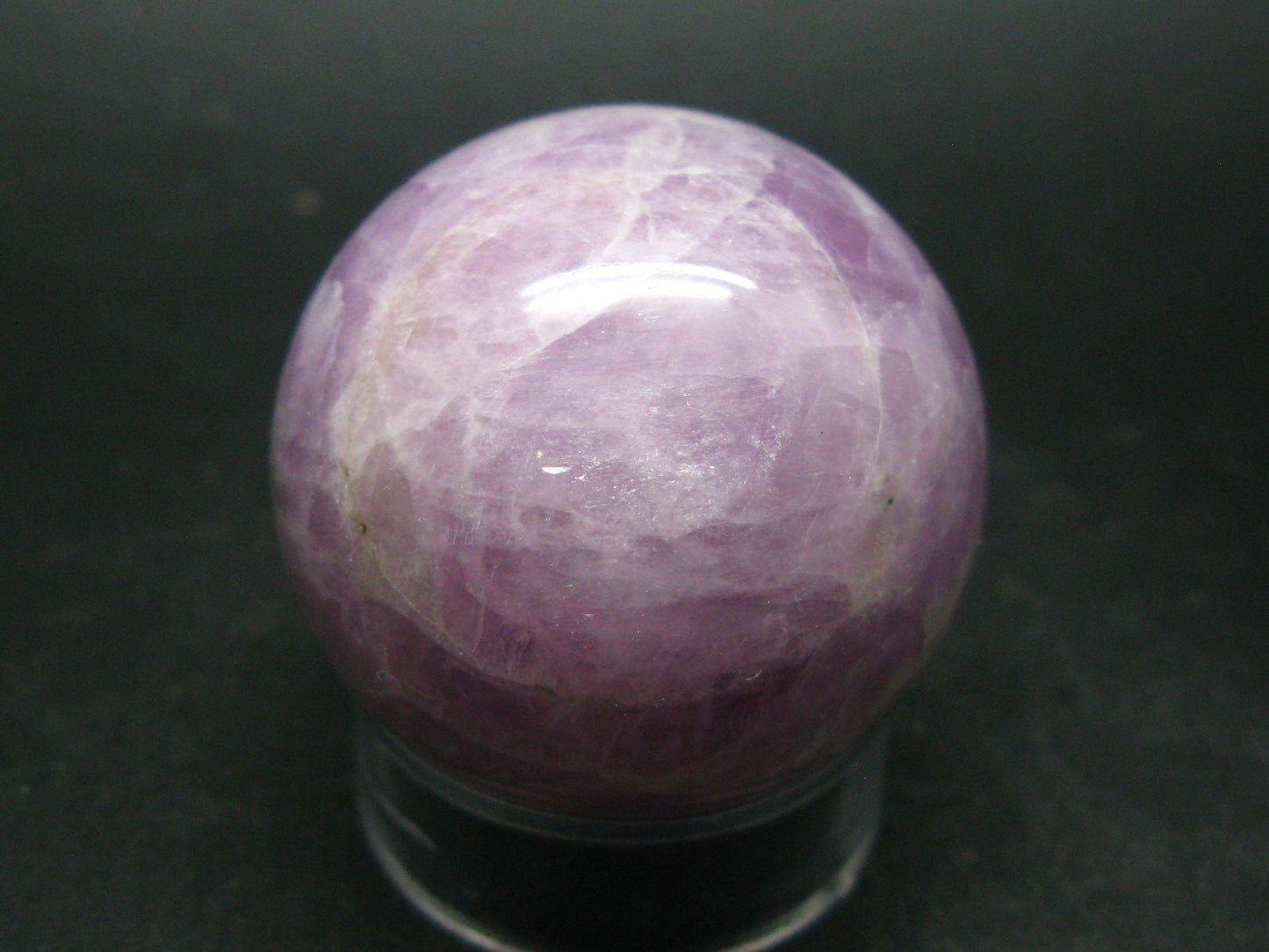 Rich Pinkish - Purple Kunzite Spodumene Sphere Ball From Madagascar - 1.5"