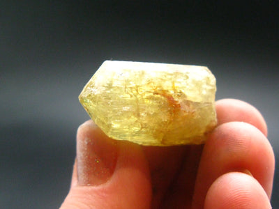 Large Gem Golden Apatite Crystal From Mexico - 1.1" - 14.83 Grams