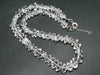 Herkimer Diamond Quartz Necklace From USA - 17"
