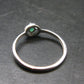 Emerald Crystal Silver Ring from Colombia - 1.50 Grams - Size 9