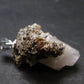 Natrolite Crystal Silver Pendant from Canada - 1.1" - 3.8 Grams