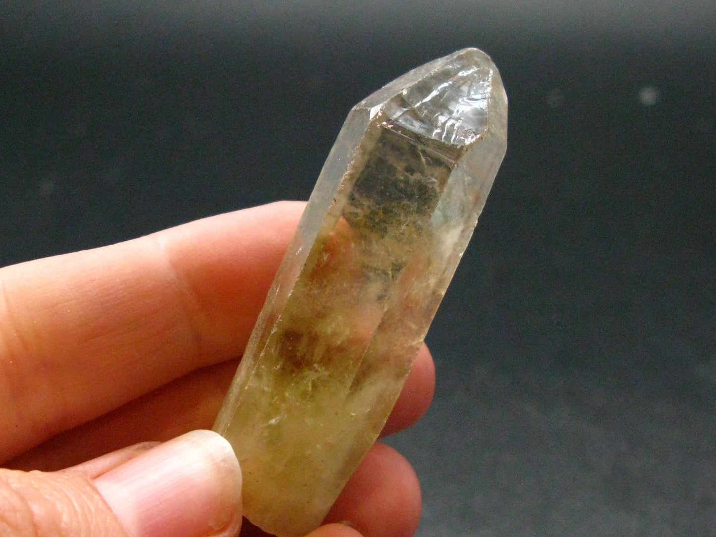 Natural Unheated Citrine Crystal from Congo - 21.46 Grams