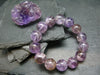 Ametrine Genuine Bracelet ~ 7 Inches ~ 14mm Round Beads