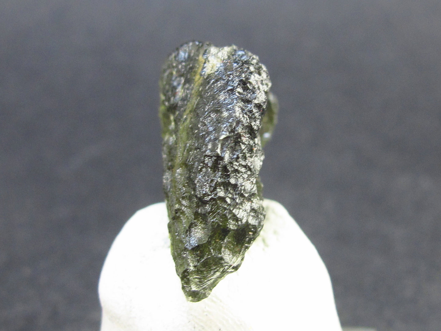 Moldavite Tektite Raw Piece from Czech Republic - 0.9" - 17.55 Carats - 3.5 Grams