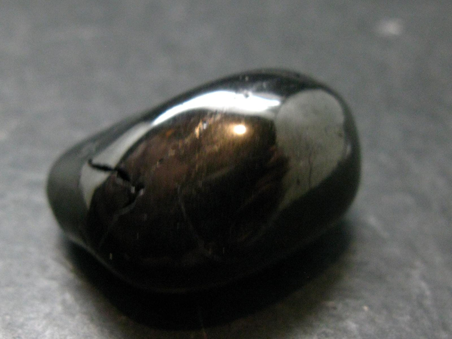 Elite Shungite Tumbled Piece from Russia - 1.4" - 17.69 Grams