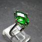 Helenite Gaia Stone Gem Sterling Silver Ring From Washington - Size 6 - 4.50 Carats