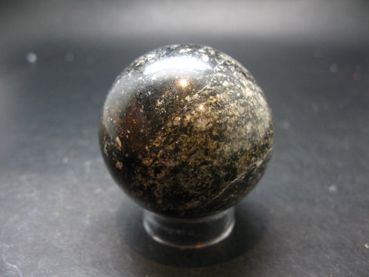 Rare Impactite Ball Sphere From Norway - 2.1"