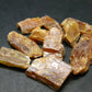 Lot of 10 Rare Orange Kyanite Crystals From Tanzania