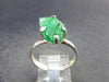 Tsavorite Gem Green Garnet Sterling Silver Ring from Tanzania - 3.74 Grams - Size 9