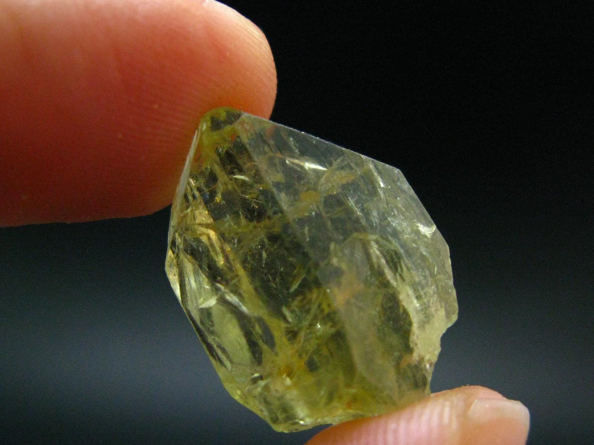 Brazilianite Crystal From Brazil - 0.8" - 3.0 Grams