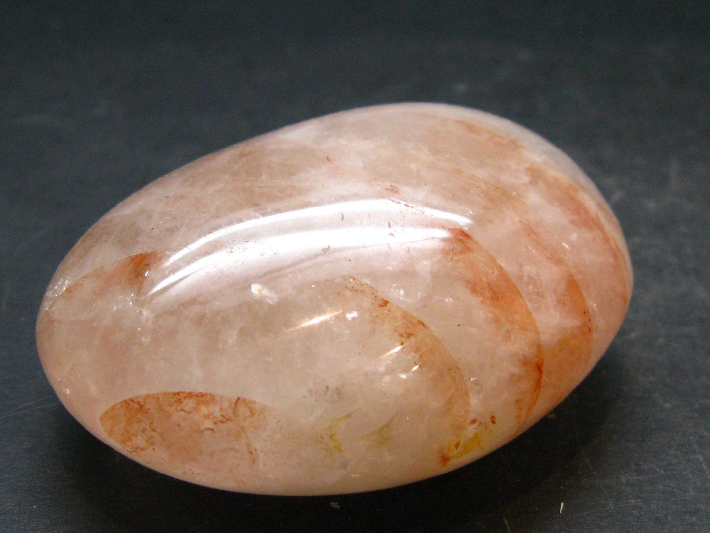 Pink Fire Azeztulite Agnitite Tumbled Stone From Madagascar - 2.3" - 109.87 Grams
