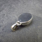 Rare Black Opal Sterling Silver Pendant from Australia - 0.7" - 1.65 Grams