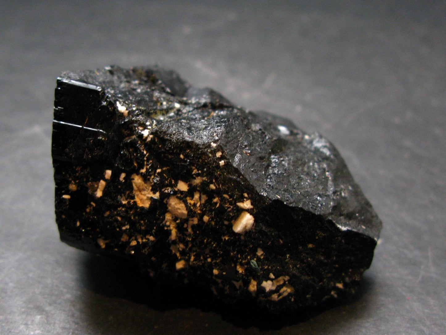 Fine Black Tourmaline Schorl Crystal From Namibia - 2.1" - 102.67 Grams