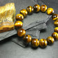 Tiger Eye Genuine Bracelet ~ 7 Inches ~ 12mm Round Beads
