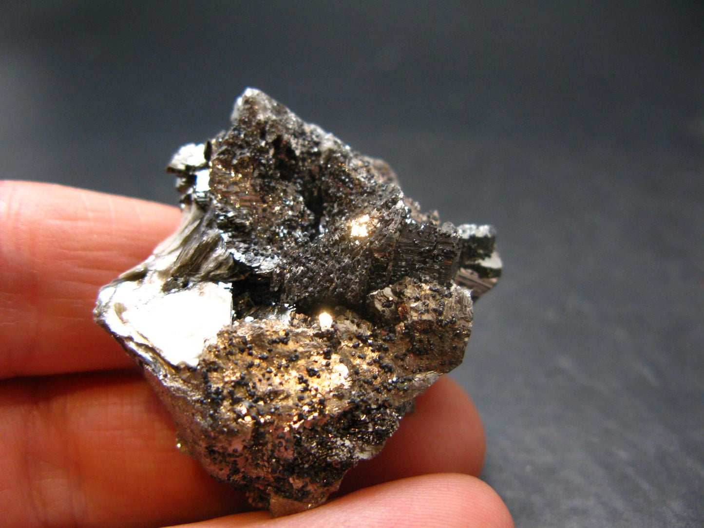 Perfect Arsenopyrite Cluster from China- 1.3" - 41.43 Grams