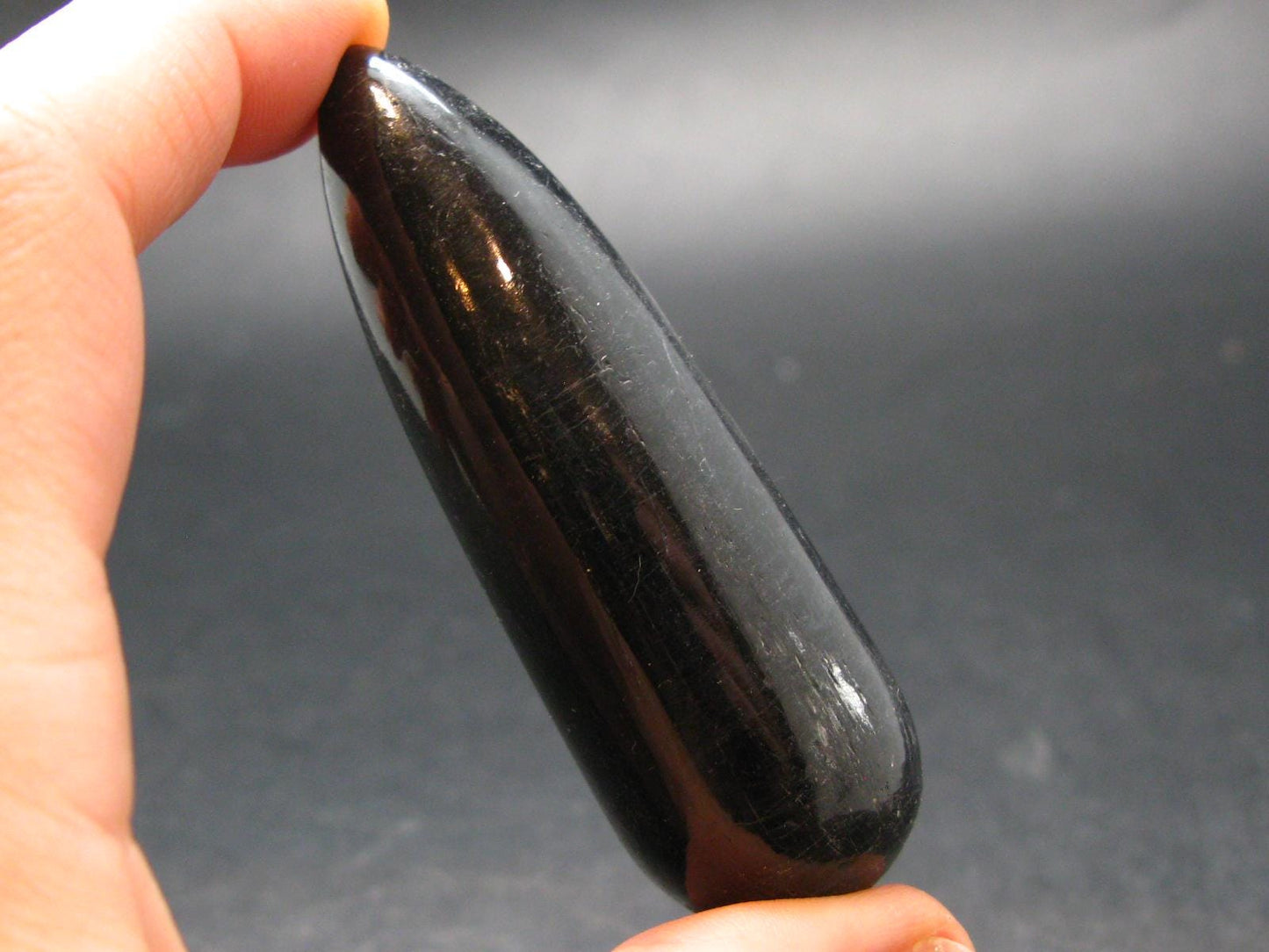 Black Tourmaline Schorl 2.8" Wand From Brazil - 64.16 Grams