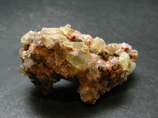 Golden Apatite Cluster From Mexico - 2.3" - 50.54 Grams