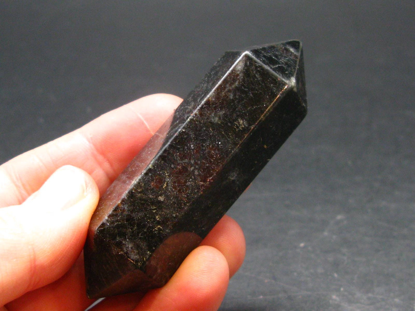 Large Metallic Bronze Astrophylite Astrophyllite wand From China - 2.6"
